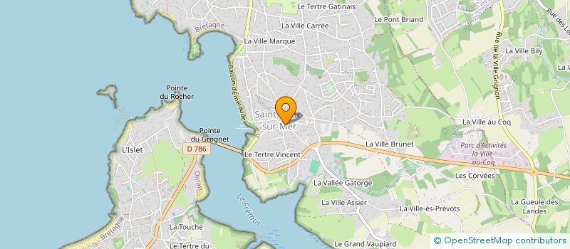 localisation de l'entreprise SALINETTE  SAINT-BRIAC-SUR-MER