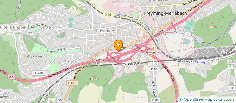 localisation de l'entreprise SALING CEDRIC  COCHEREN