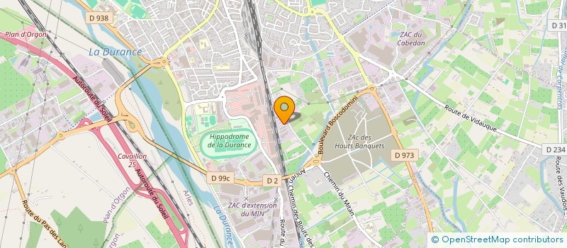 localisation de l'entreprise SALINS DE L'AUDE à CAVAILLON