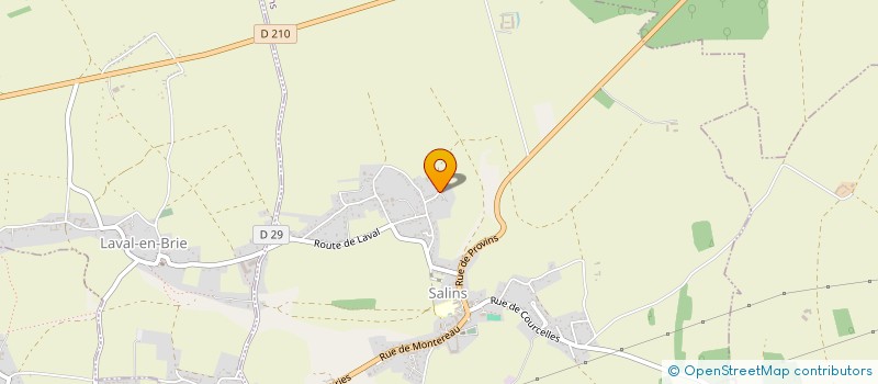 localisation de l'entreprise SALINS77.SERVICES à SALINS