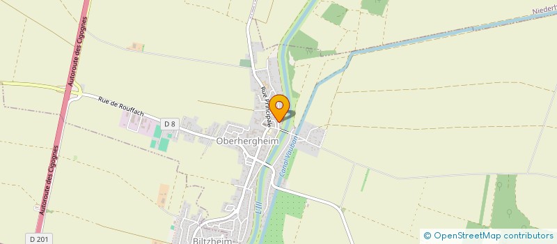 localisation de l'entreprise SALIX  BILTZHEIM