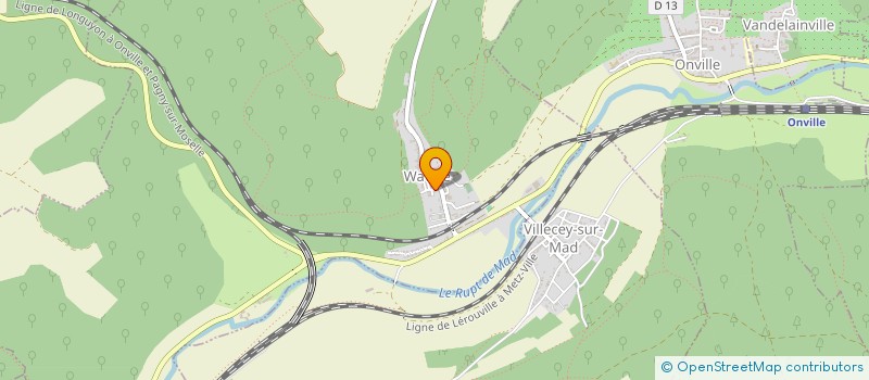 localisation de l'entreprise SALIX  WAVILLE