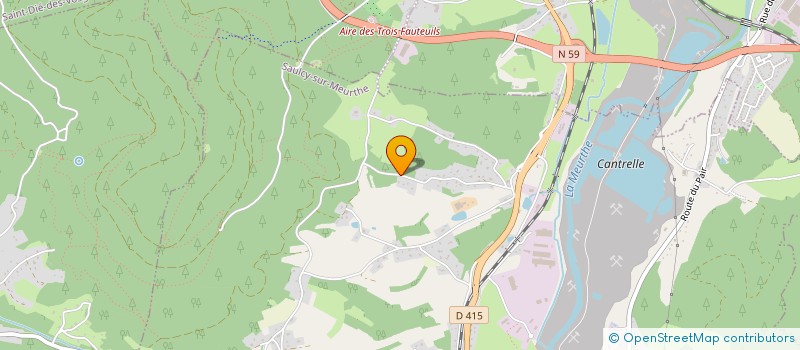 localisation de l'entreprise SALIXTHIB  SAULCY-SUR-MEURTHE