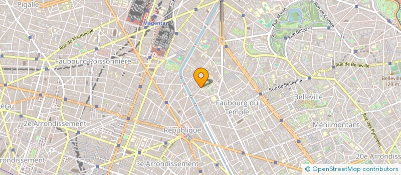 localisation de l'entreprise SALL GARD INTERN HOP ST LOUI  PARIS