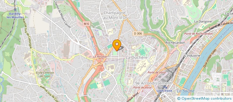 localisation de l'entreprise SALL NET  LYON