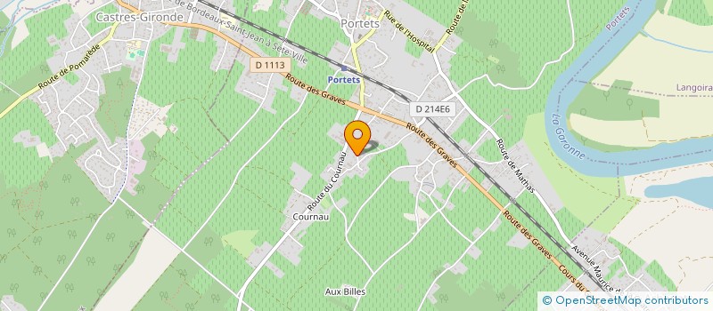 localisation de l'entreprise SALLABERRY ET CIE  PORTETS