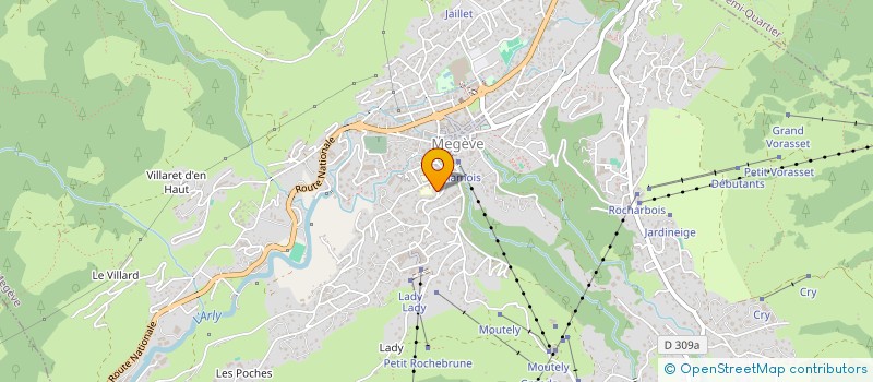 localisation de l'entreprise SALLANCHES MEGEVE DENTAIRE  SALLANCHES