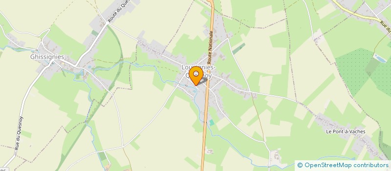 localisation de l'entreprise SALLAUMINES VIANDES DISTRIBUTION à LOUVIGNIES-QUESNOY