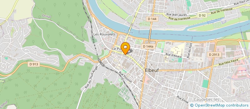 localisation de l'entreprise SALLE DES VENTES  ELBEUF