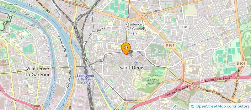 localisation de l'entreprise SALLE DES VENTES DIONYSIENNE à SAINT-DENIS