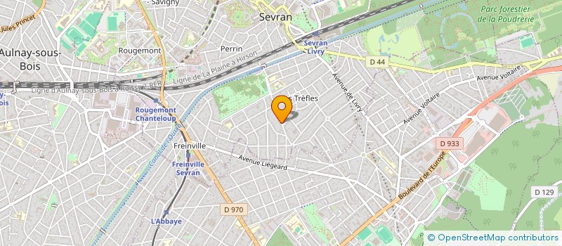 localisation de l'entreprise SALLEK INVEST à SEVRAN