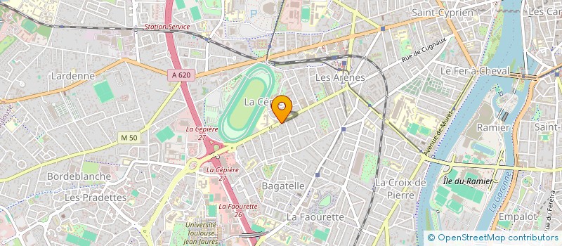 localisation de l'entreprise SALLENAVE JEAN, BIELER LAURENT à TOULOUSE