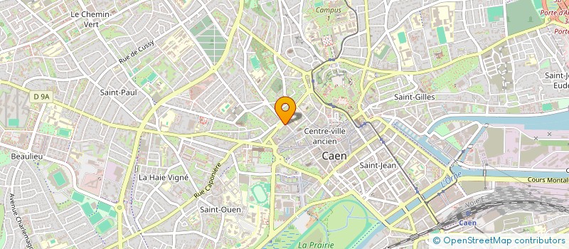 localisation de l'entreprise SALLES à CAEN