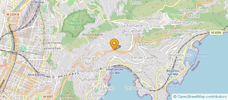localisation de l'entreprise SALLES à VILLEFRANCHE-SUR-MER