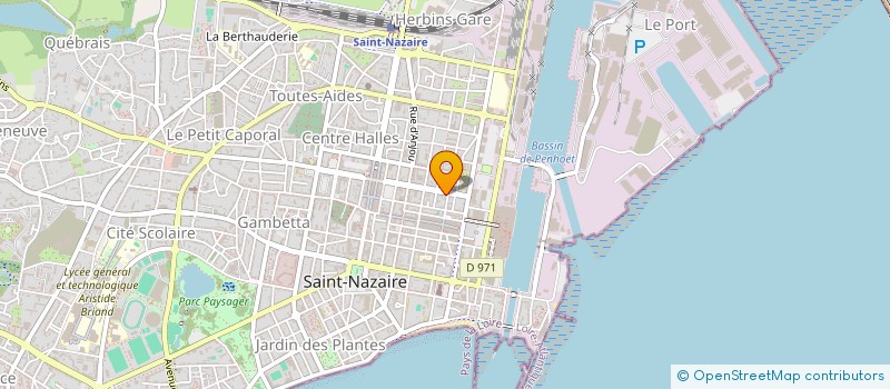 localisation de l'entreprise SALLES DUCRAUX  SAINT-NAZAIRE