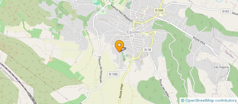 localisation de l'entreprise SALLIER  EGUILLES