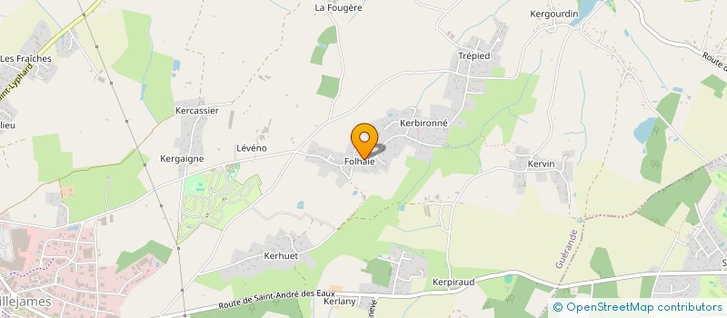 localisation de l'entreprise SALLIOT LAPORTE  GUERANDE