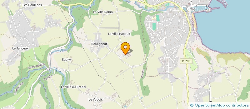 localisation de l'entreprise SALLIOU JIMMY à PORDIC