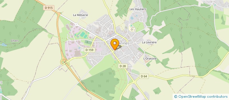 localisation de l'entreprise SALLY à MARINES