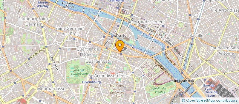localisation de l'entreprise SALLY à PARIS