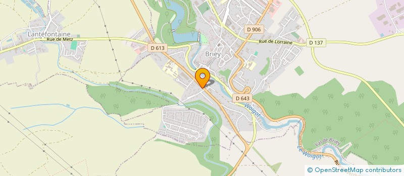 localisation de l'entreprise SALMA  VAL DE BRIEY