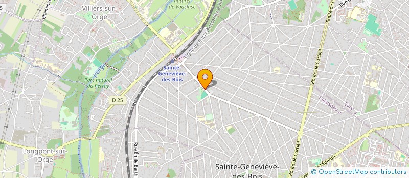 localisation de l'entreprise SALMA à SAINTE-GENEVIEVE-DES-BOIS