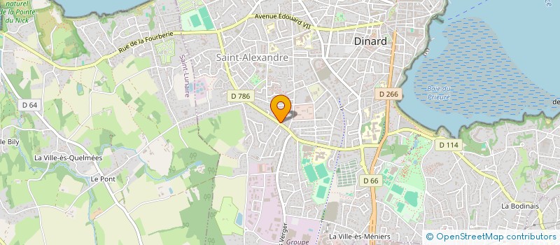 localisation de l'entreprise SALMA  DINARD