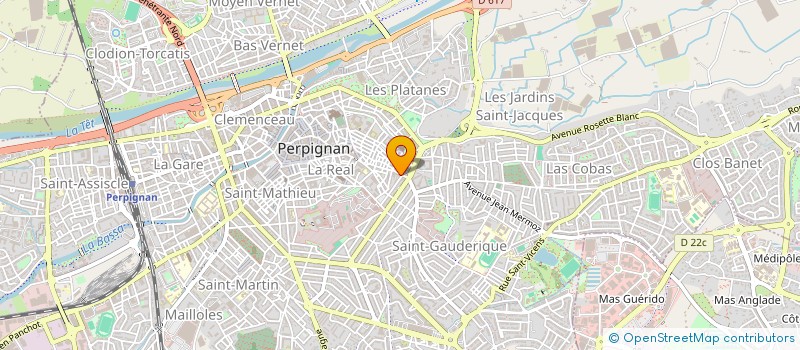 localisation de l'entreprise SALMA à PERPIGNAN