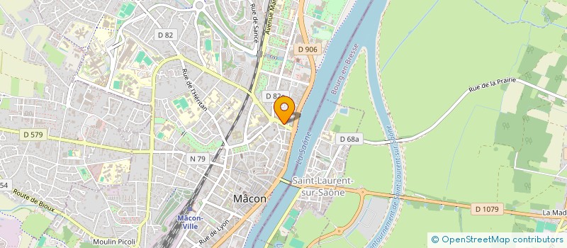 localisation de l'entreprise SALMA SOLIDAIRE (2S) à MACON
