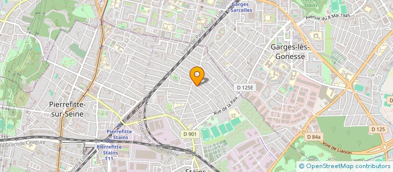 localisation de l'entreprise SALMA TRANSPORTS à STAINS