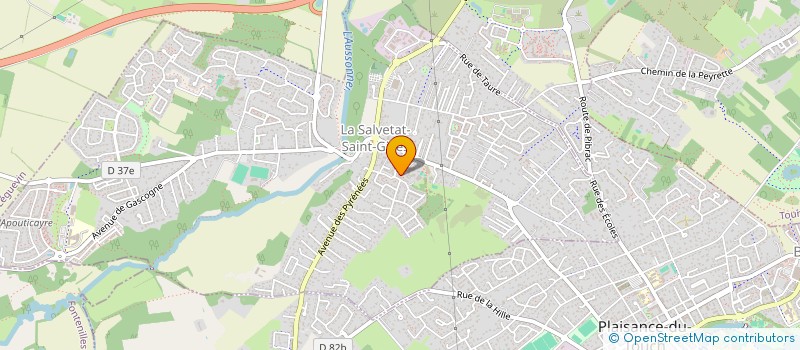 localisation de l'entreprise SALMA VTC  LA SALVETAT-SAINT-GILLES