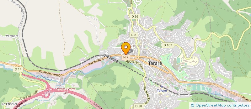 localisation de l'entreprise SALMAN REFRIGERATION  TARARE