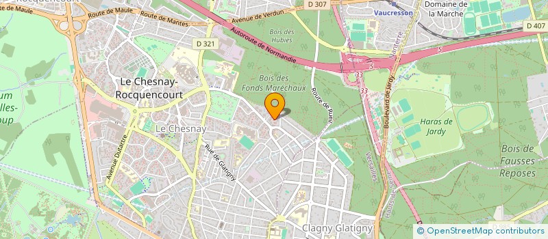 localisation de l'entreprise SALMANE MAREE  LE CHESNAY-ROCQUENCOURT