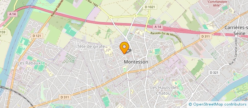 localisation de l'entreprise SALMARIAZRINA à MONTESSON