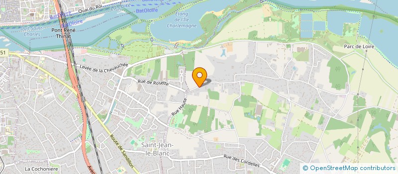 localisation de l'entreprise SALMAYA à SAINT-DENIS-EN-VAL