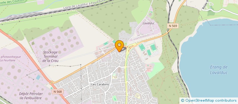 localisation de l'entreprise SALMEN  FOS-SUR-MER