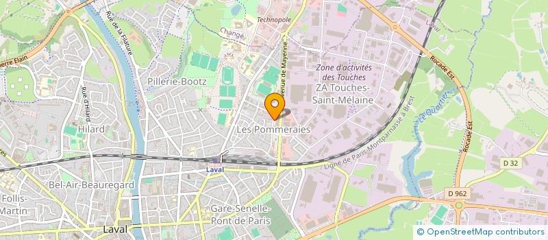 localisation de l'entreprise SALMI VTC à LAVAL