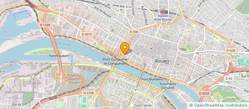 localisation de l'entreprise SALMIGONDIS à ROUEN