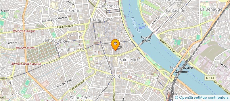 localisation de l'entreprise SALMININA  BORDEAUX