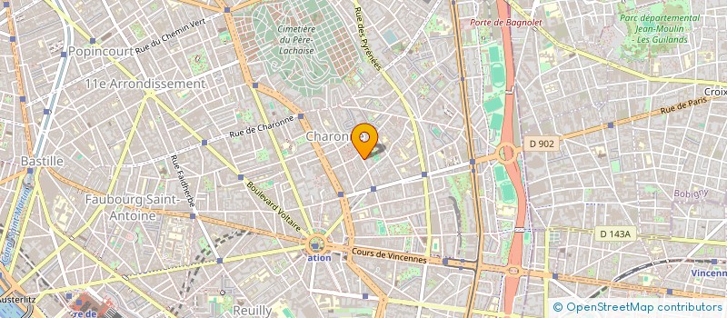 localisation de l'entreprise SALMO' CATALA'  PARIS