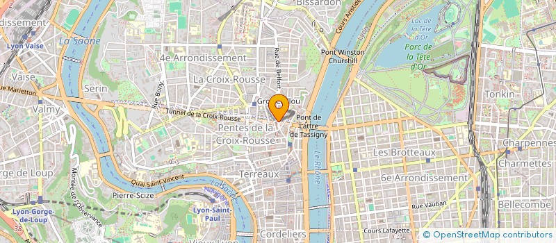 localisation de l'entreprise SALMO TRUTTA FARIO à LYON