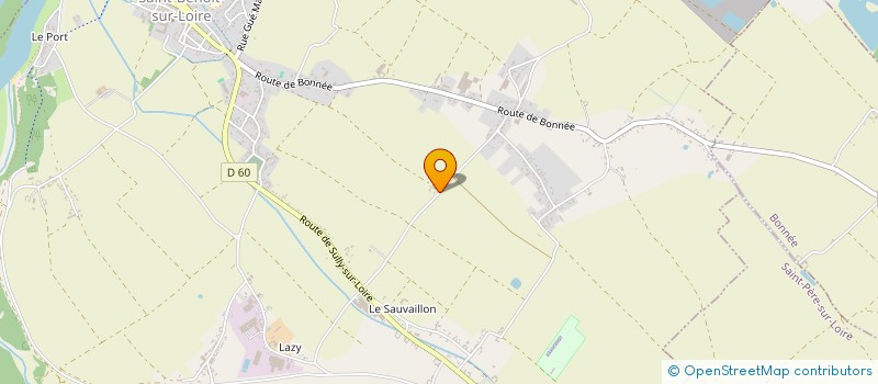localisation de l'entreprise SALMON à SAINT-BENOIT-SUR-LOIRE