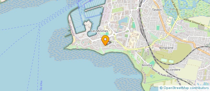 localisation de l'entreprise SALMON  LA ROCHELLE