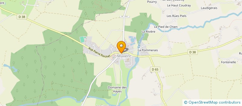 localisation de l'entreprise SALMON  MAXENT