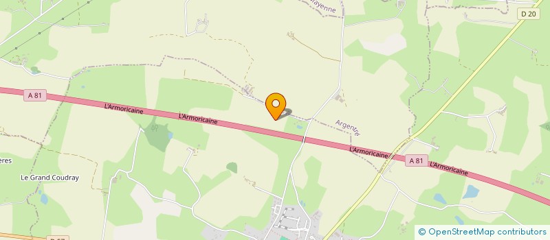 localisation de l'entreprise SALMON  SOULGE-SUR-OUETTE