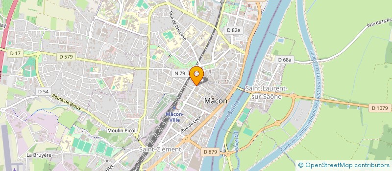 localisation de l'entreprise SALMON CFM à MACON