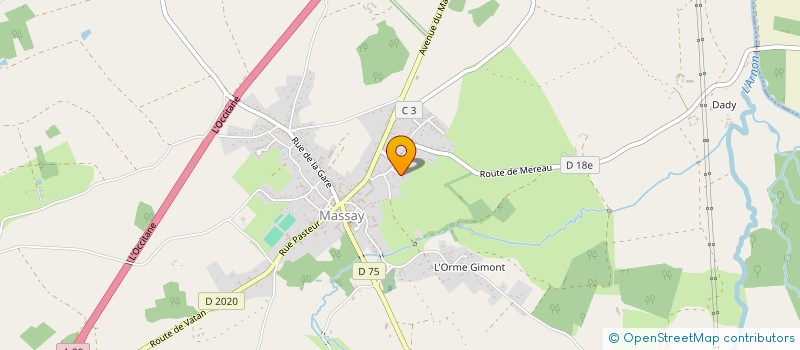 localisation de l'entreprise SALMON CONSULTING  MASSAY