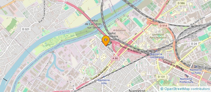 localisation de l'entreprise SALMON CONSULTING AND TRAINING  NANTERRE