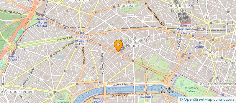localisation de l'entreprise SALMON-LEGAGNEUR & ASSOCIES  PARIS