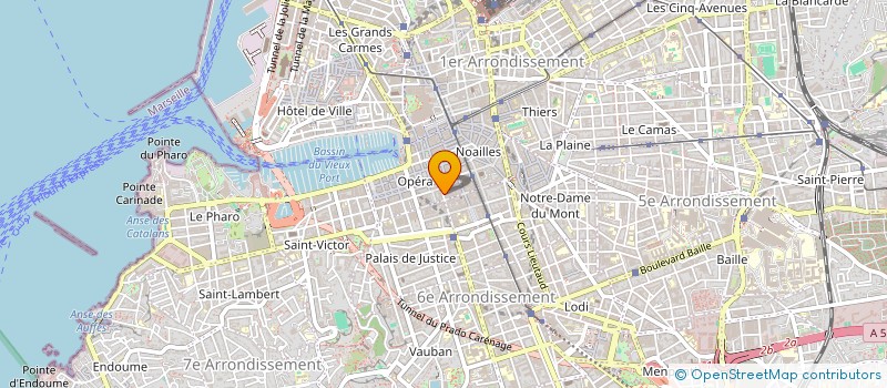 localisation de l'entreprise SALMON MARSEILLE à MARSEILLE